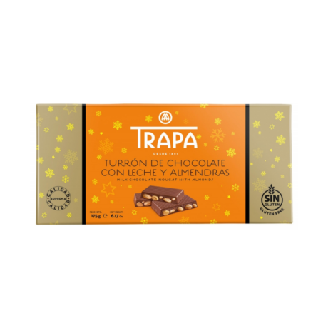 TURRON ALMONDS 175grs.TRAPA