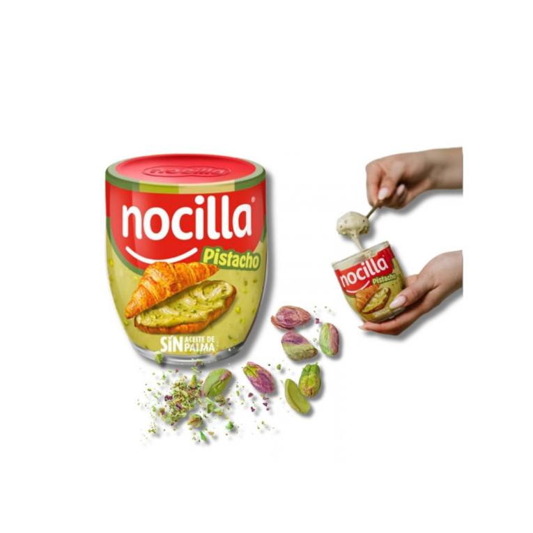 CREMA CACAO Y PISTACHOS NOCILLA 180GR