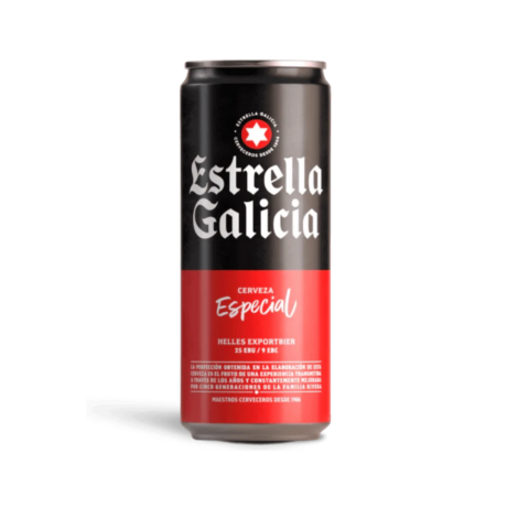 Cerveza Estrella Galicia 330ml