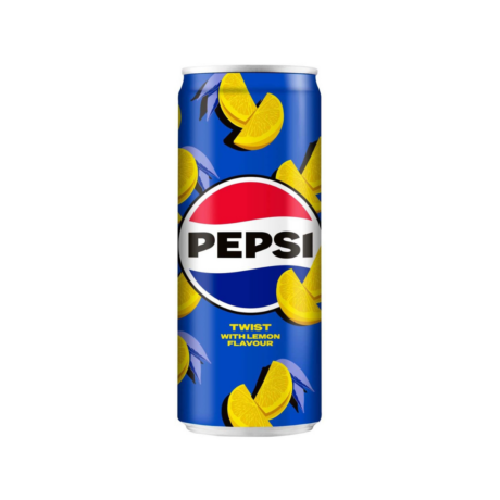 Pepsi Twist Sabor Limón Sleek 330 ml